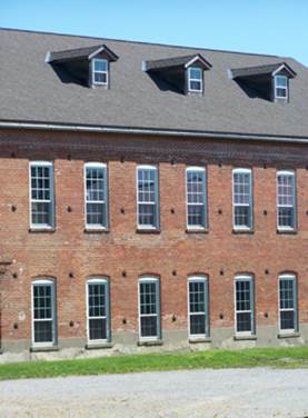 old brick bldg